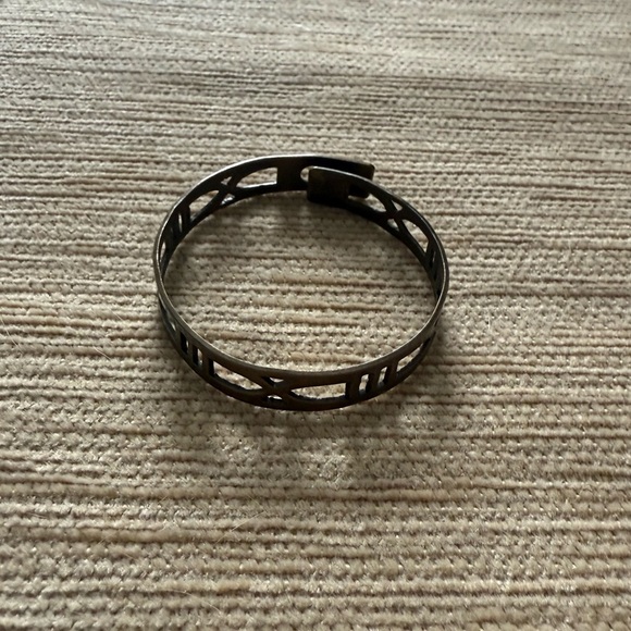 Jewelry - Dark Gold Geometric Cuff Bracelet